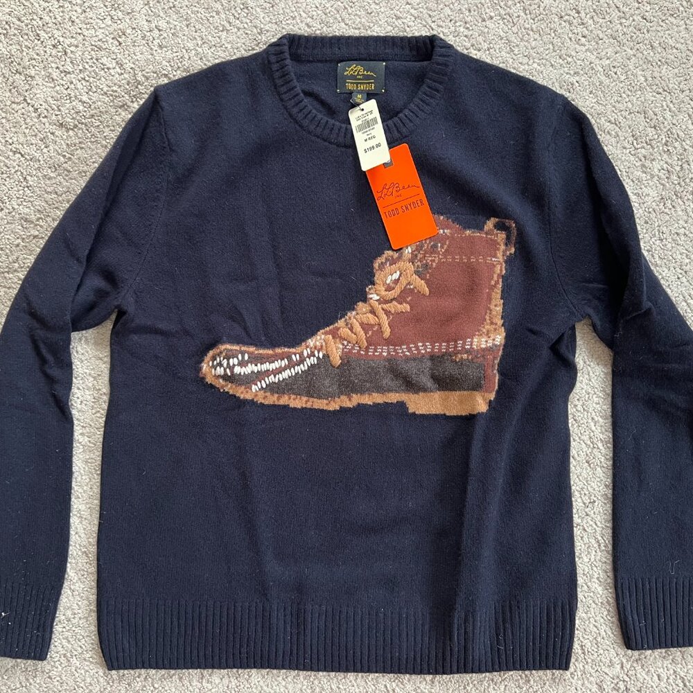 L.L.Bean x Todd Snyder Men's Heritage Merino Wool Sweater